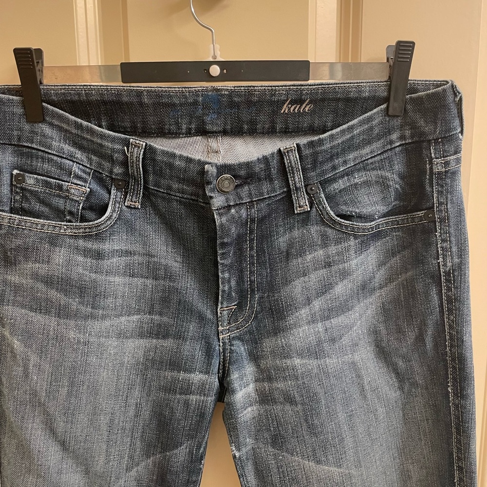 7 for all Mankind crystal pocket Kate jeans size 30